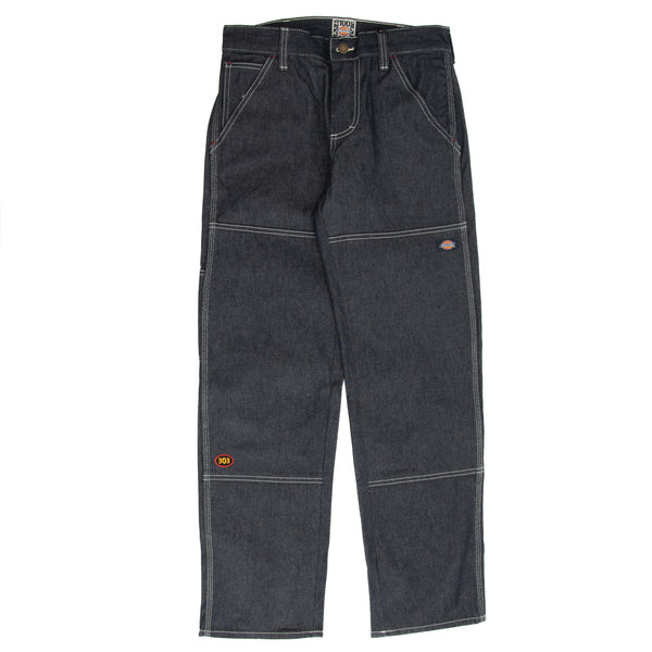 303 Boards - 303 Bird Dog x Dickies 100 Year Denim Double Knee Jeans (Indigo Blue)*SALE